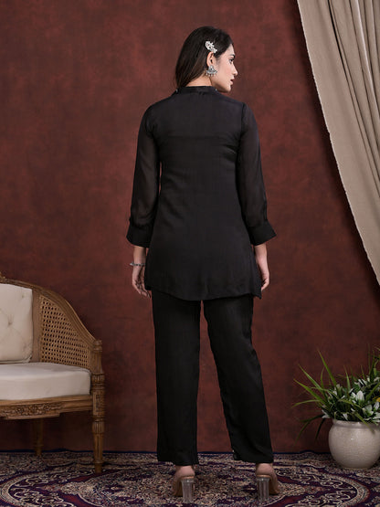 Embroidered Tunic & Trousers