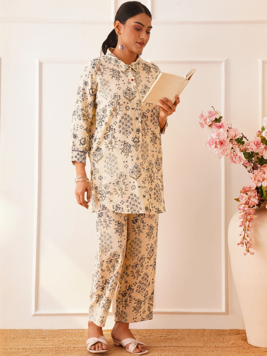 Printed Shirt & Trousers Co-Ords