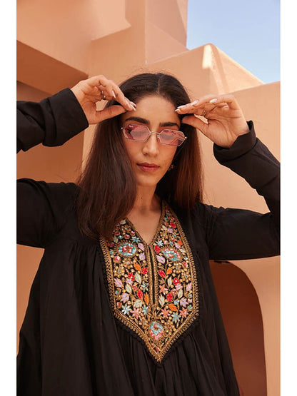 Mann BlackCo-Ord Set