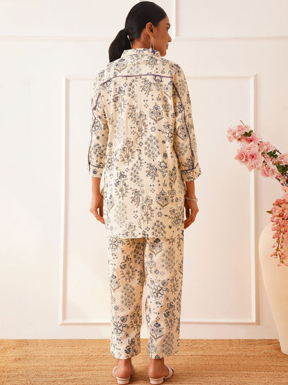 Printed Shirt & Trousers Co-Ords