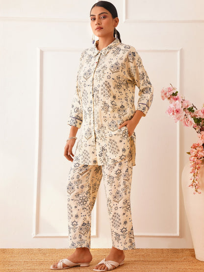 Printed Shirt & Trousers Co-Ords